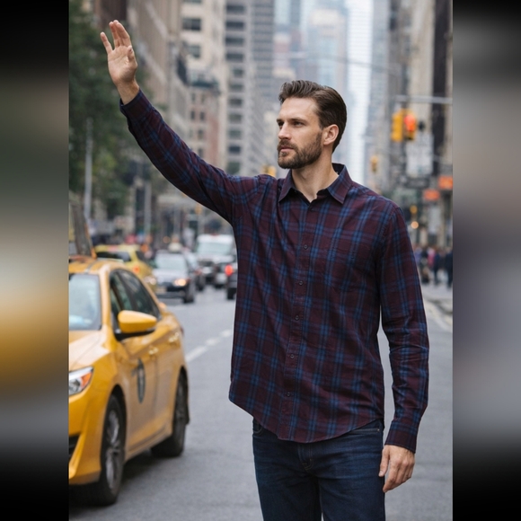 UNTUCKit Other - NWT UNTUCKit Wrinkle Free Slim Fit Button Down Shirt Size XL